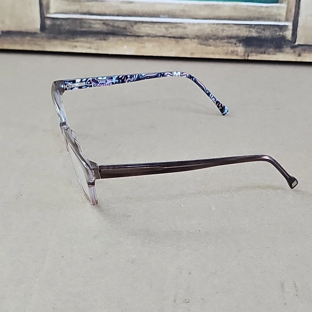 Vera Bradley Eyeglasses Womens Brown Neapolitan Grace Floral 53-15-135